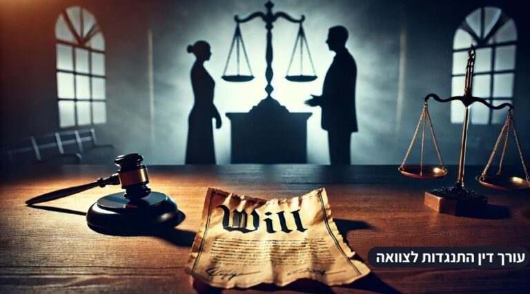עורך דין התנגדות לצוואה